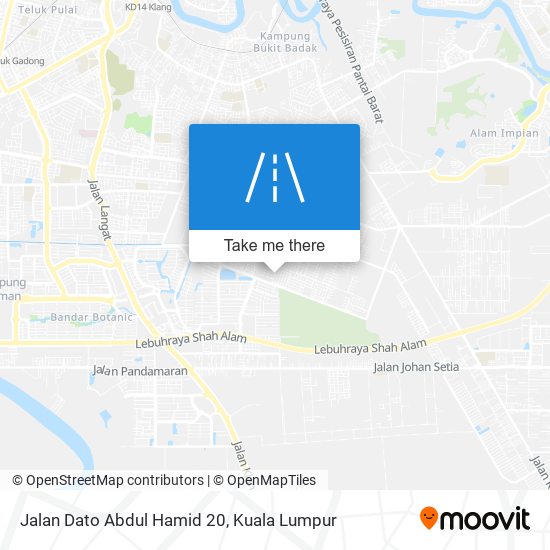 Peta Jalan Dato Abdul Hamid 20