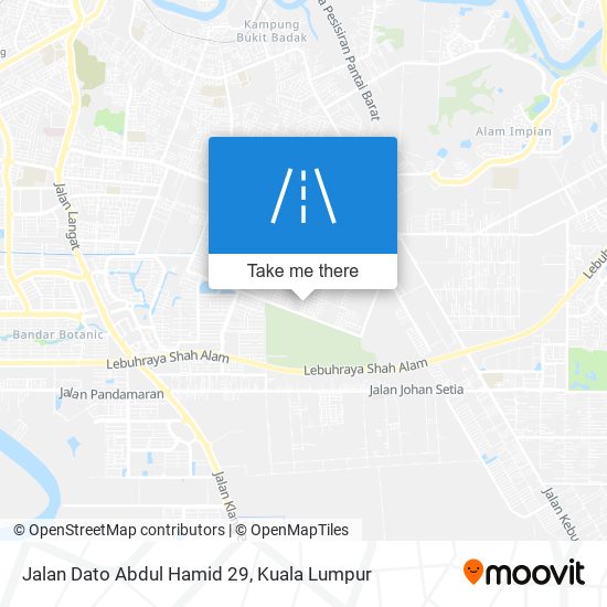 Peta Jalan Dato Abdul Hamid 29