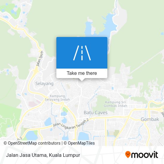 Jalan Jasa Utama map