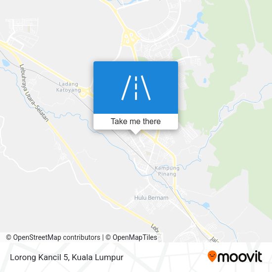 Lorong Kancil 5 map