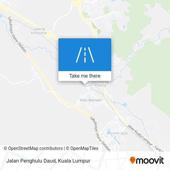 Jalan Penghulu Daud map