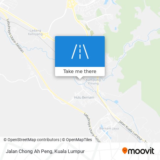 Peta Jalan Chong Ah Peng