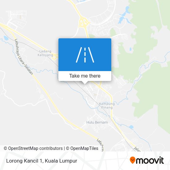 Peta Lorong Kancil 1