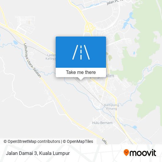 Jalan Damai 3 map