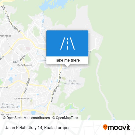 Jalan Kelab Ukay 14 map