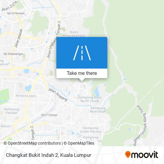 Peta Changkat Bukit Indah 2