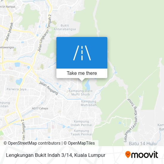 Lengkungan Bukit Indah 3/14 map