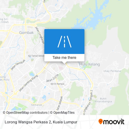 Lorong Wangsa Perkasa 2 map