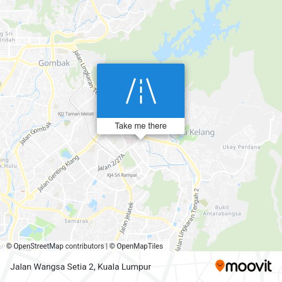 Jalan Wangsa Setia 2 map