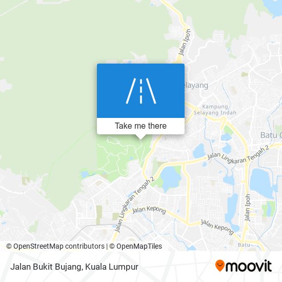 Jalan Bukit Bujang map