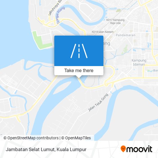 Jambatan Selat Lumut map