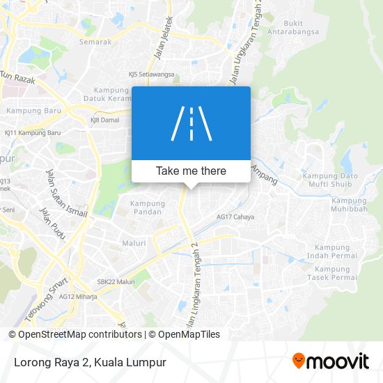 Lorong Raya 2 map