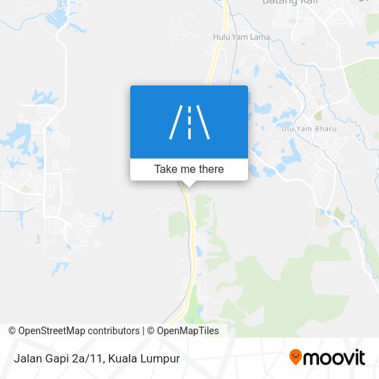Peta Jalan Gapi 2a/11