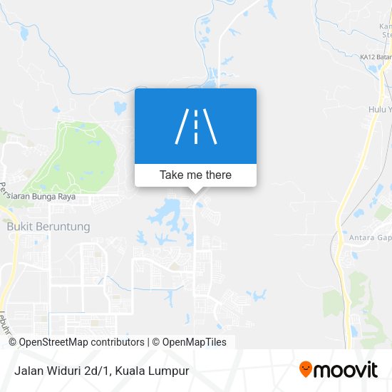 Jalan Widuri 2d/1 map