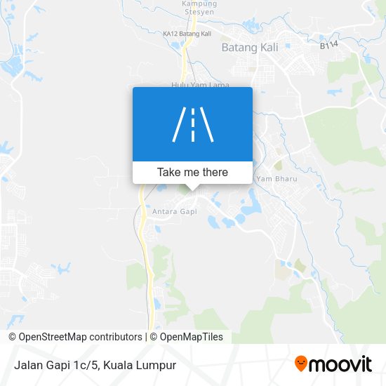 Peta Jalan Gapi 1c/5