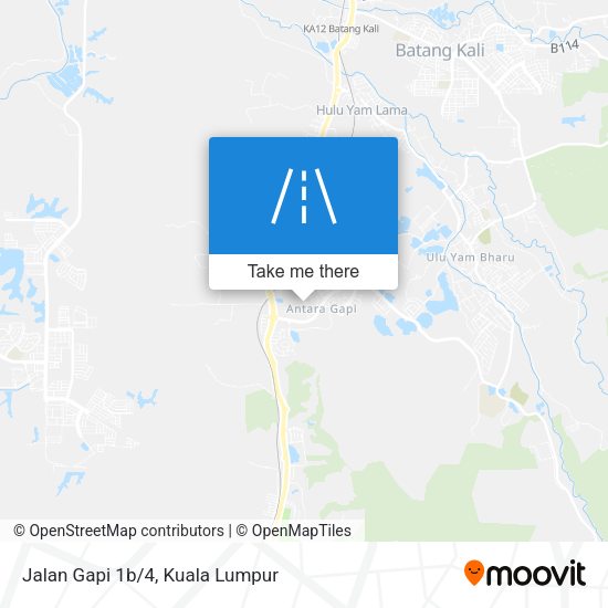 Peta Jalan Gapi 1b/4