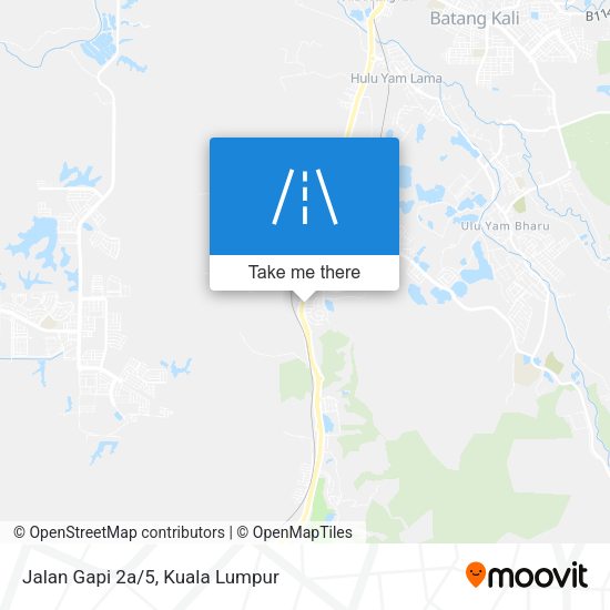 Jalan Gapi 2a/5 map