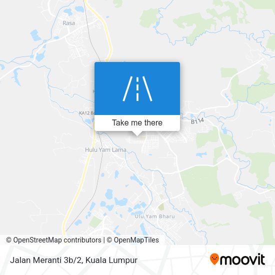 Peta Jalan Meranti 3b/2