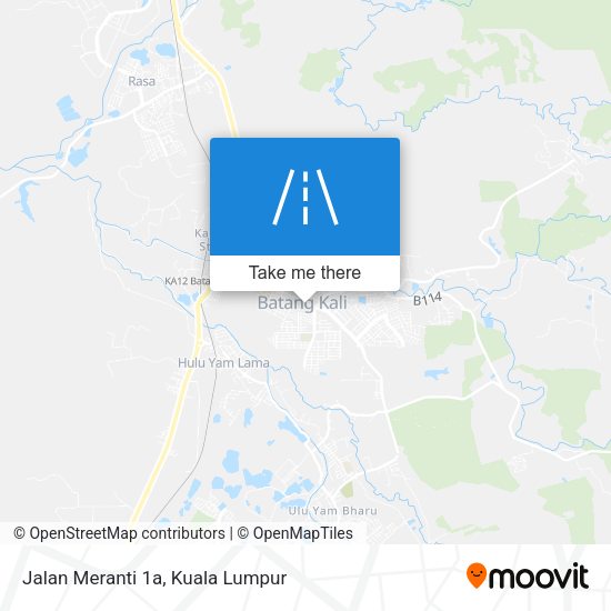 Jalan Meranti 1a map