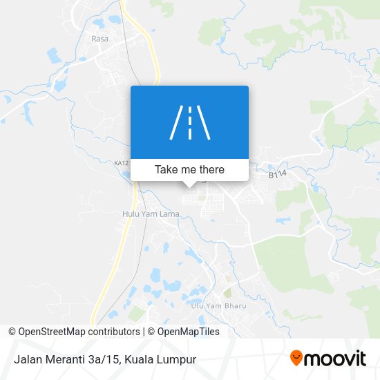 Jalan Meranti 3a/15 map