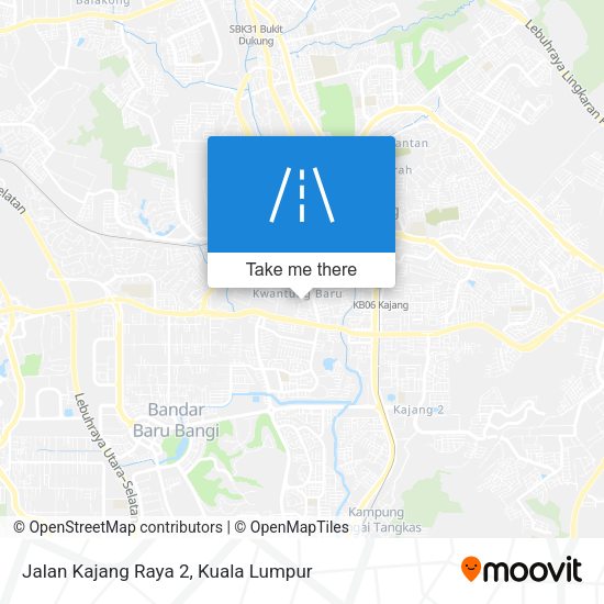 Jalan Kajang Raya 2 map