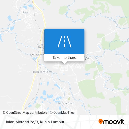 Peta Jalan Meranti 2c/3