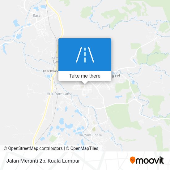 Jalan Meranti 2b map