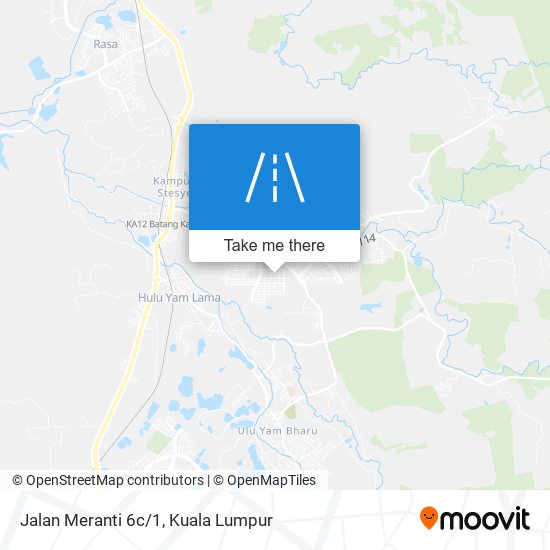 Jalan Meranti 6c/1 map