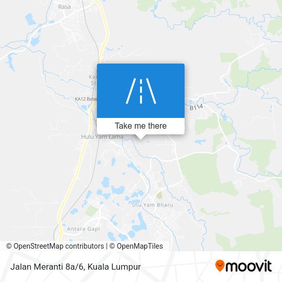 Peta Jalan Meranti 8a/6