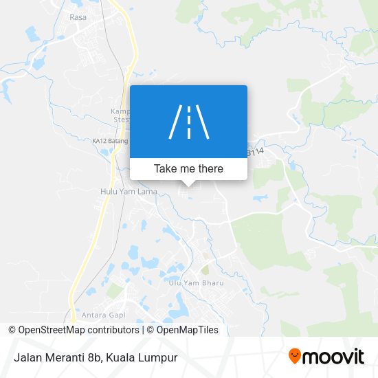 Jalan Meranti 8b map