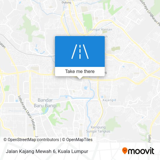 Peta Jalan Kajang Mewah 6