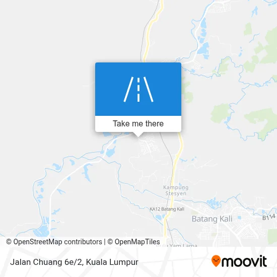 Jalan Chuang 6e/2 map