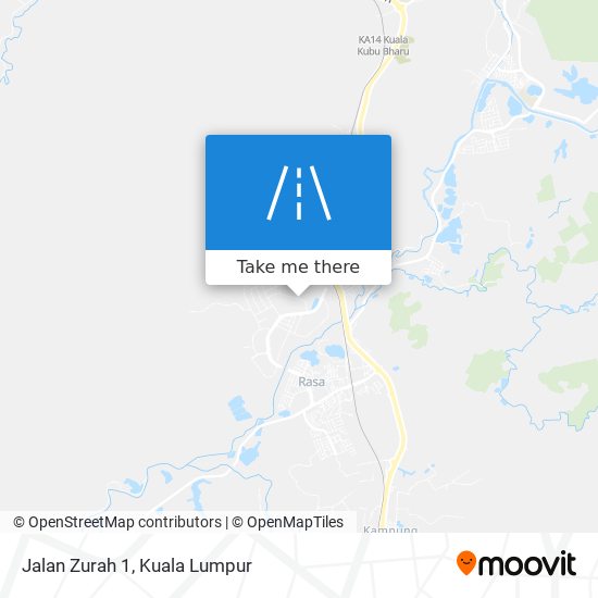 Jalan Zurah 1 map