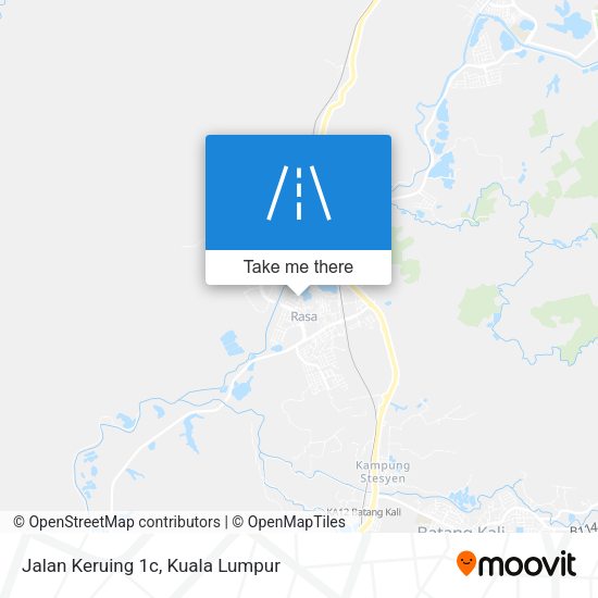 Peta Jalan Keruing 1c