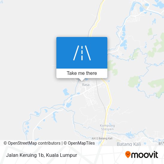 Peta Jalan Keruing 1b