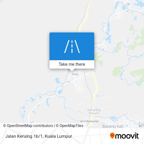 Peta Jalan Keruing 1b/1