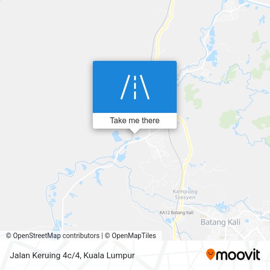 Jalan Keruing 4c/4 map
