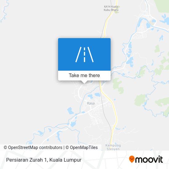 Peta Persiaran Zurah 1
