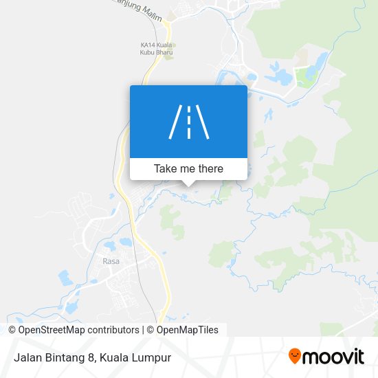 Peta Jalan Bintang 8