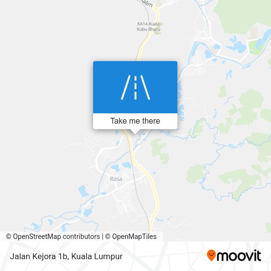 Peta Jalan Kejora 1b