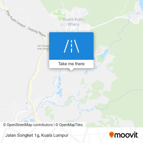 Peta Jalan Songket 1g