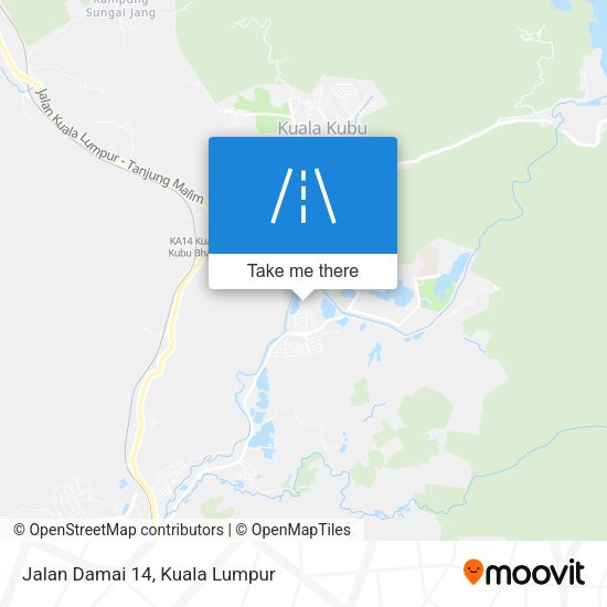 Peta Jalan Damai 14
