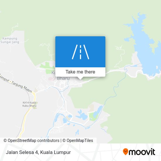 Peta Jalan Selesa 4