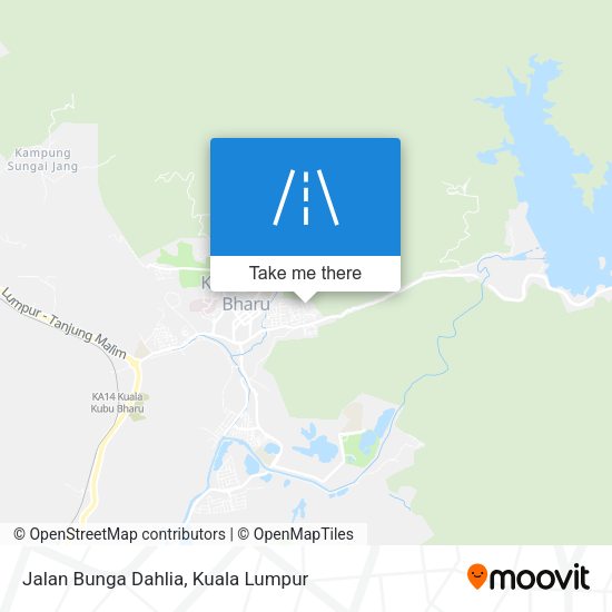Jalan Bunga Dahlia map