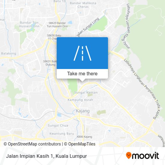 Jalan Impian Kasih 1 map