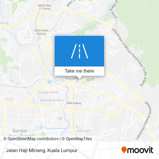 Jalan Haji Minang map