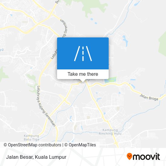 Jalan Besar map