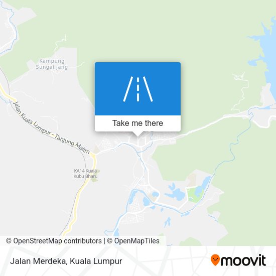 Peta Jalan Merdeka