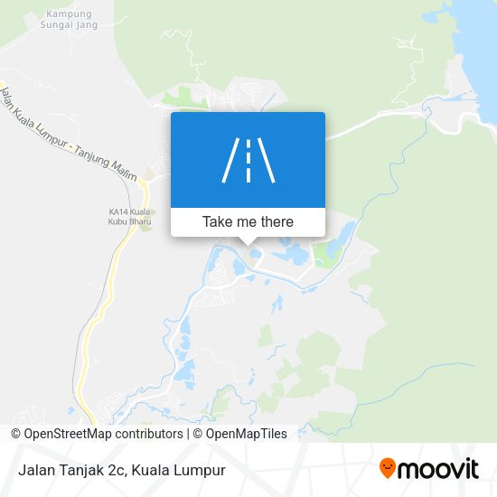 Peta Jalan Tanjak 2c