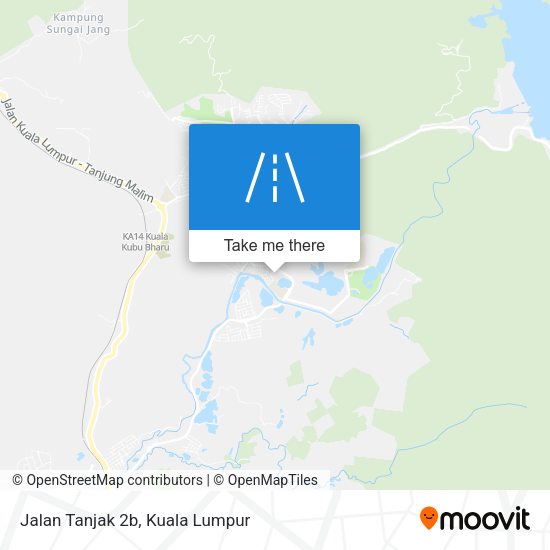 Peta Jalan Tanjak 2b